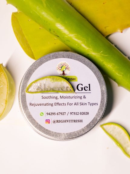 RIGHVI Aloe Vera Gel for Skin & Hair Hydration (100gm)